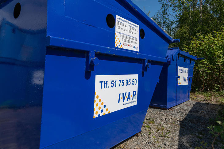 Bilde av container fra IVAR IKS